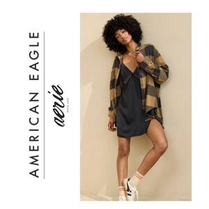 Aerie Anytime Fave Flannel Shirt